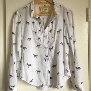 Anthropologie Printed Shirt